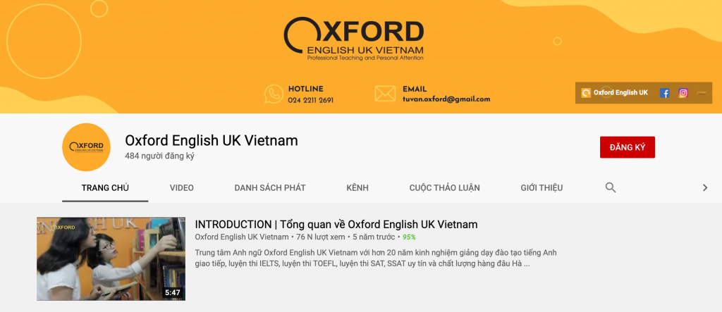 Oxford English UK Vietnam