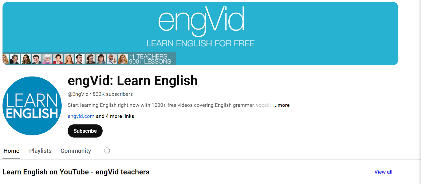 engVid: Learn English