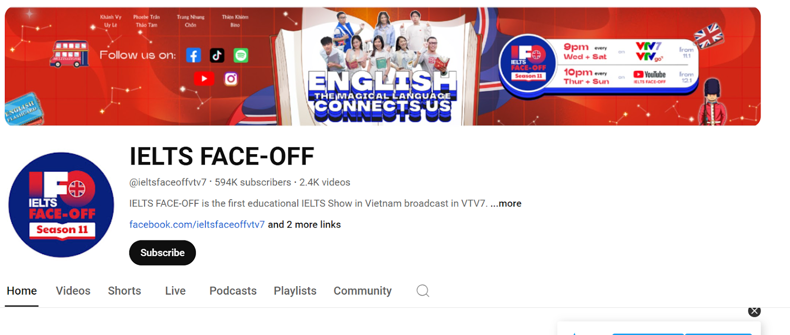 IELTS Face-Off