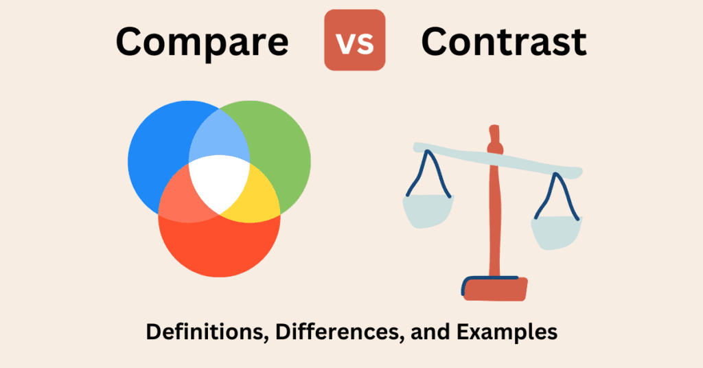 Dạng câu hỏi Compare and Contrast