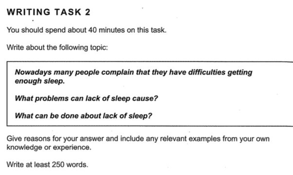 Ví dụ đề bài IELTS Writing Task 2 dạng bài Cause/Problem and Solution