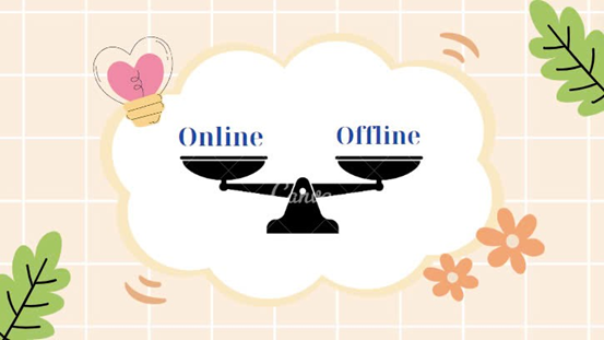 Nên học IELTS online hay offline?