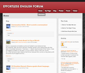 English Forum