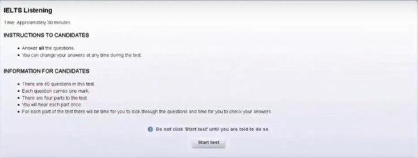 Listening Test